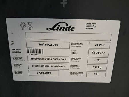 Elektryczne 3-kołowe 2019  Linde E12-02 (7)