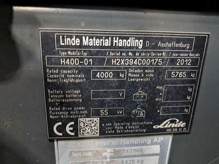 Dieselstapler 2012  Linde H40D-01 (11)