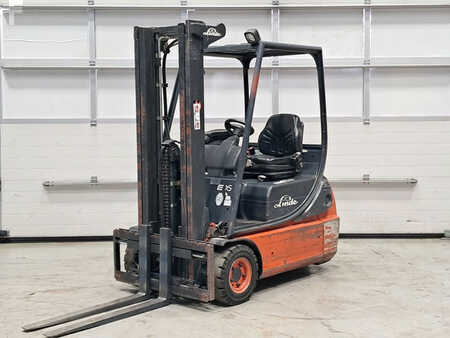 Carrelli elettrici 3 ruote 2000  Linde E16C-02 (1)