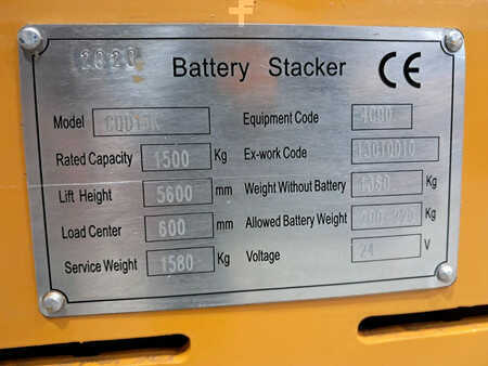 Pallet Stackers - [div] CDD15K (9)