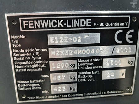 Elektro 3 Rad 2001  Linde E12Z-02 (11)