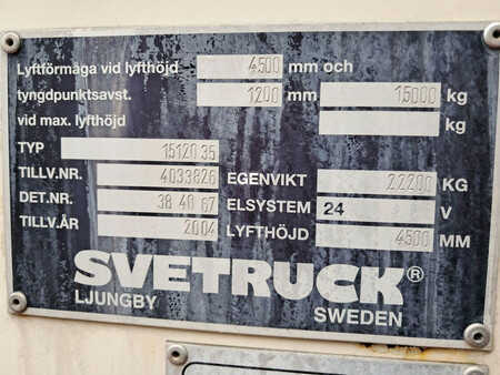 Dieselový VZV 2004  Svetruck 15120-35 (11)