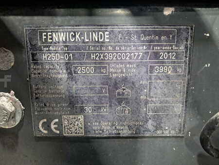 Dieselstapler 2012  Linde H25D-01 (11)