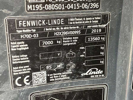 Carrelli elevatori diesel 2019  Linde H70D-03 (11)