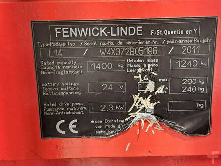 Hochhubwagen 2011  Linde L14 (10)