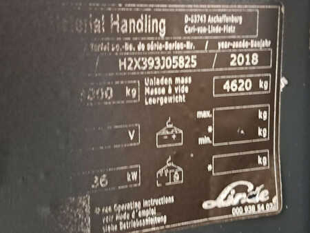 Wózki widłowe diesel 2018  Linde H30D-02 (21)
