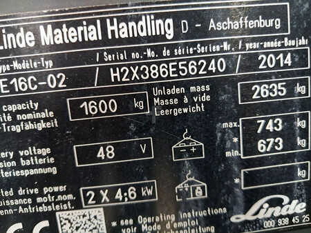 Elektro 3 Rad 2014  Linde E16C-02 (11)