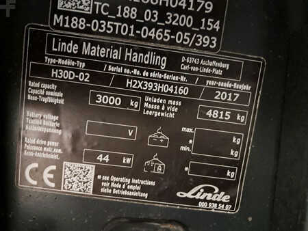 Diesel heftrucks 2017  Linde H30D-02 (11)