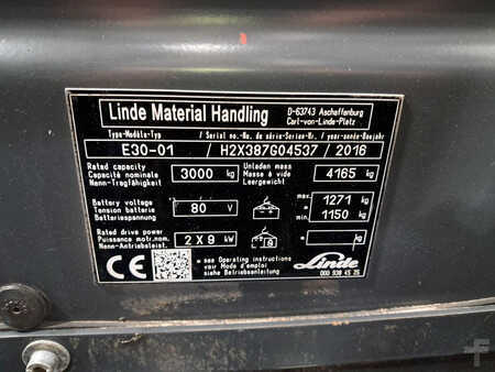 Eléctrico - 4 rodas 2016  Linde E30-01 (11)