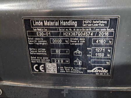 Elektro 4 Rad 2016  Linde E30-01 (11)