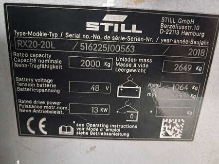 Eléctrico - 3 rodas 2018  Still RX20-20L (12)