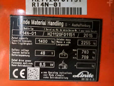 Reachtrucks 2015  Linde R14N-01 (12)
