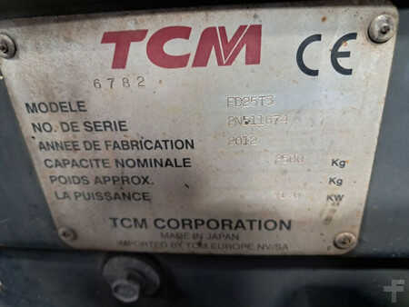 Diesel Forklifts 2012  TCM FD25T3 (11)
