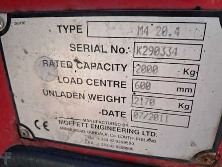 Meeneemheftrucks 2011  Moffett M4 20.4 (9)