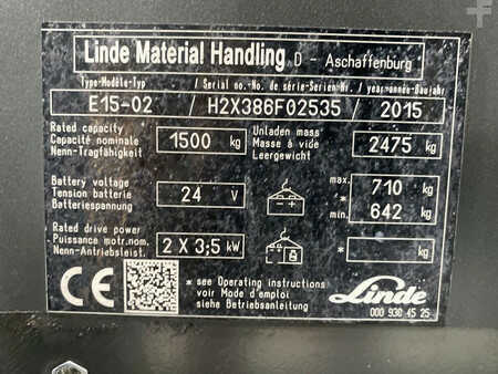 El Truck - 3-hjul 2015  Linde E15-02 (11)