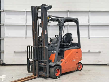 4-wiel elektrische heftrucks 2012  Linde E20PH-01 (1)