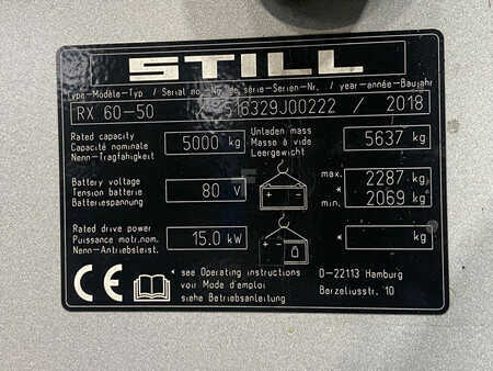 Eléctrico - 4 rodas 2018  Still RX60-50 (11)