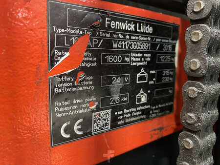 Stacker stå på  Linde L16AP I (9)