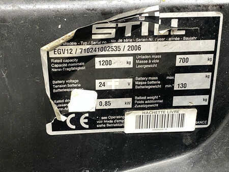 Schubmaststapler  Still Egv12 (9)