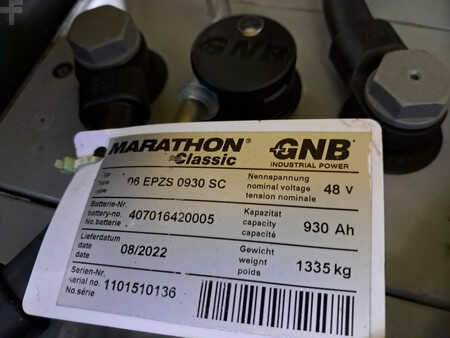 Eléctrica de 4 ruedas 2020  Aisle Master 20WHE (11)