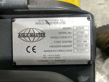 Eléctrica de 4 ruedas 2017  Aisle Master 20SHE (11)