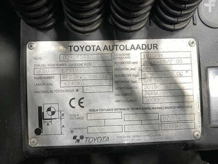 Dieselový VZV 2018  Toyota 02-8FDF30 (22)