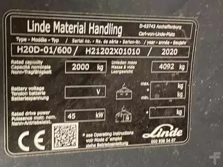 Empilhador diesel 2020  Linde H20D-01/600 (11)