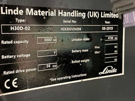 Dieselový VZV 2019  Linde H30D-02 (11)
