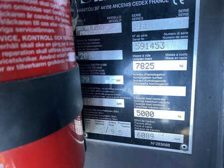 Terénní vysokozdvižný vozík 2010  Manitou MC50 Turbo (10)