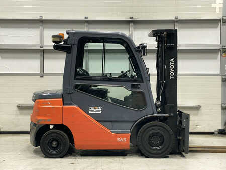 Dízel targoncák 2022  Toyota 52-8FDF25 (5)