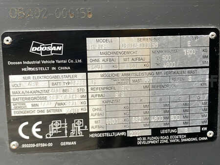 Sähkö - 4 pyör 2021  Doosan B15NS (11)