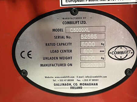 Wózki widłowy boczny  Combilift C5000XL (11)
