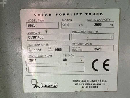 Elektro 4 Rad 2014  Cesab B625 (11)