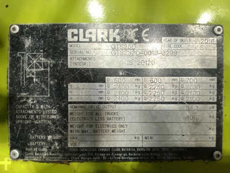 Dieselstapler 2016  Clark GTS25D (11)