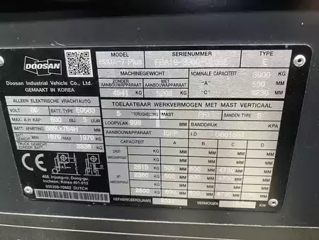 Elektro 4 Rad 2022  Doosan B30X-7 Plus (10)