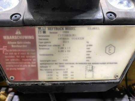 Chariots élévateurs diesel 1990  Hyster H2.00XL (11)