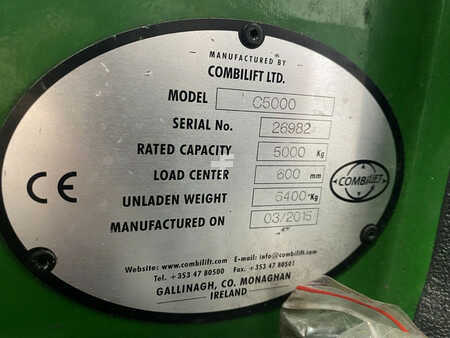 Chariots élévateurs diesel 2015  Combilift C5000 (11)