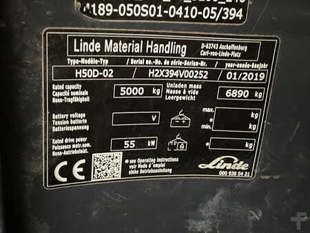 Diesel truck 2019  Linde H50D-02 (11)