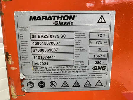 Elektromos 4 kerekű 2021  Combilift CENSL 40-12/55 (12)