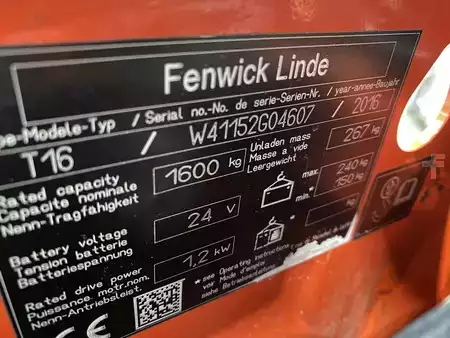 Niederhubwagen  Linde T16 (9)