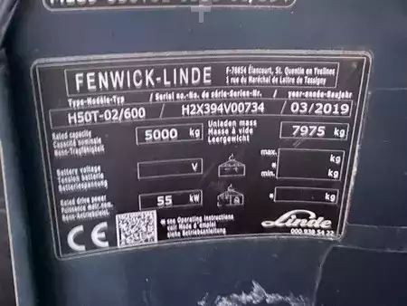 Treibgasstapler 2019  Linde H50T-02/600 (11)