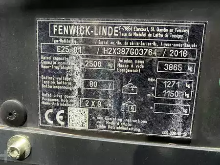 El truck - 4 hjulet 2016  Linde E25-01 (11)