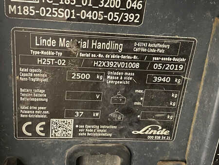 LPG VZV 2019  Linde H25T-02 (11)