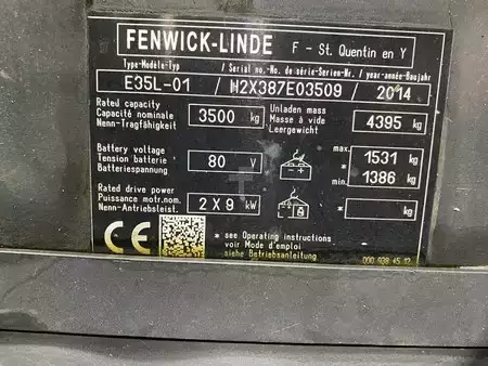 Carrelli elettrici 4 ruote 2014  Linde E35L-01 (11)