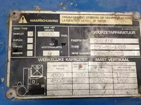 Dieselový VZV 2000  CAT Lift Trucks DP25K (11)