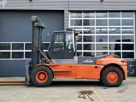 Diesel gaffeltruck 2006  Linde H160D (2)