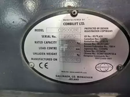 Electric - 4 wheels 2015  Combilift C2500CBE (12)