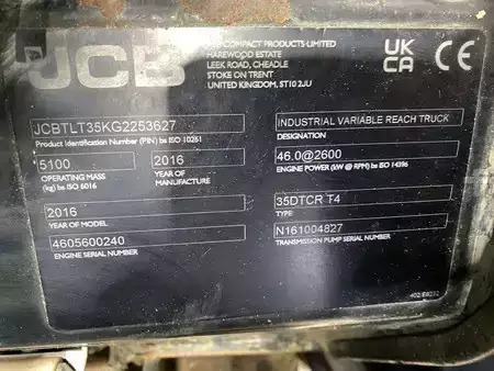 Empilhador diesel 2016  JCB TLT35D (9)