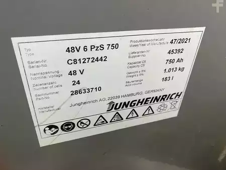 Eléctrica de 4 ruedas 2021  Jungheinrich EFG 320 (12)