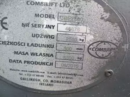 Skyvemast 2019  Combilift CBE2500 (9)